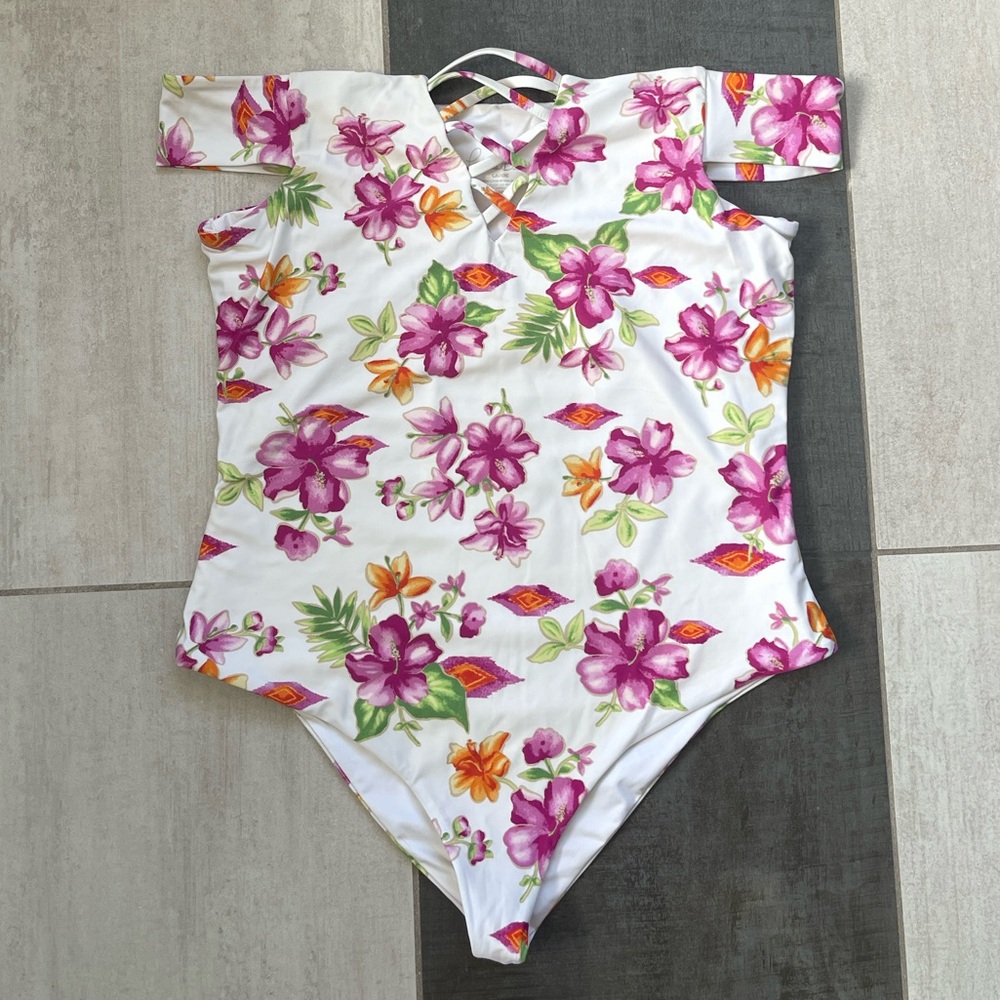 Frankie’s Bikinis One Piece Swimsuit